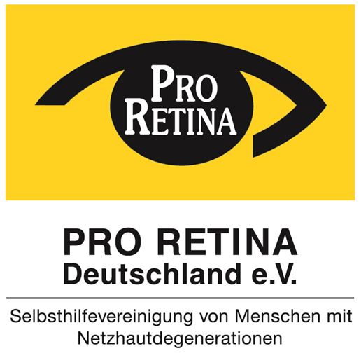 Logo Pro-Retina Deutschland e.V. auf Eyefox